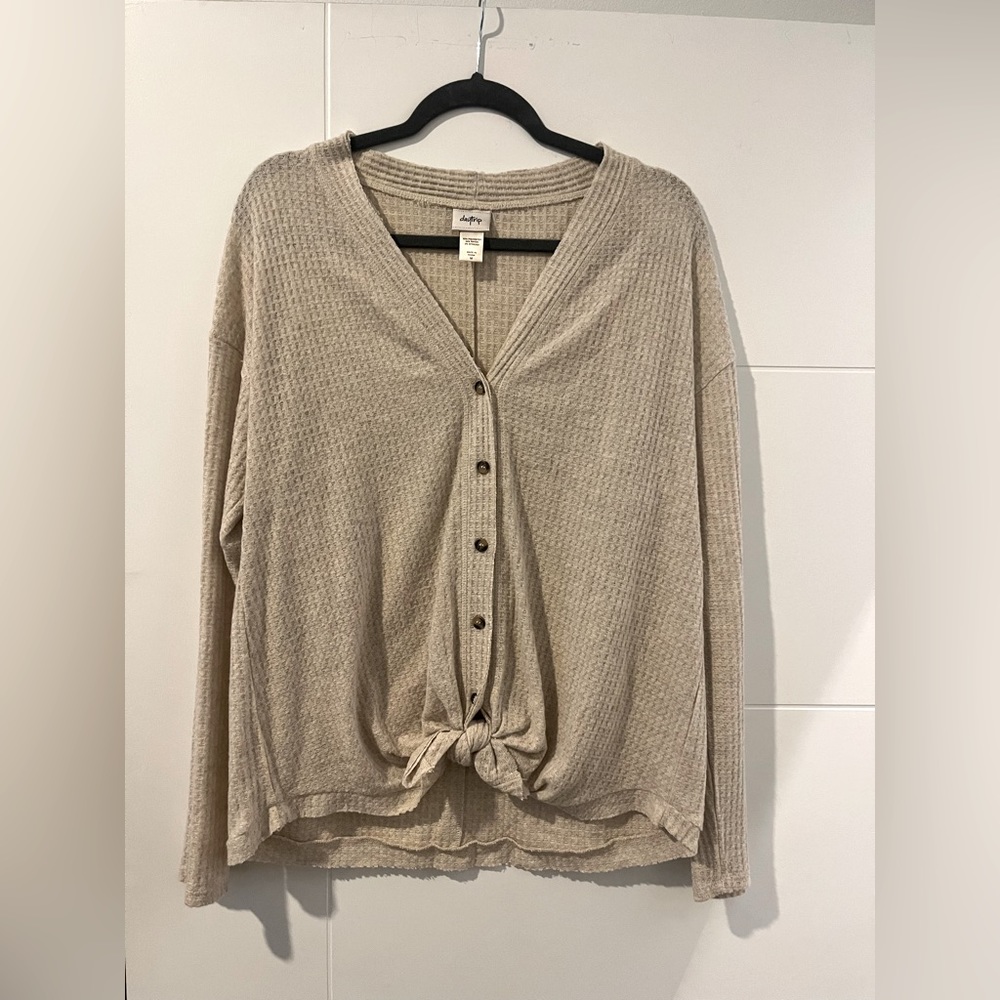 Daytrip Waffle Knit Sweater